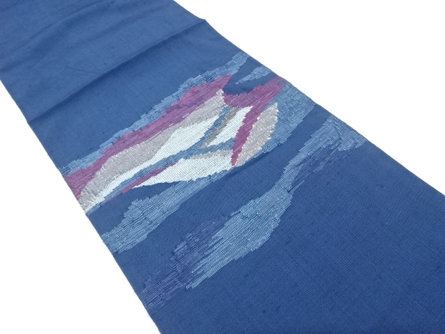 JAPANESE KIMONO / ANTIQUE NAGOYA OBI / WOVEN MIST